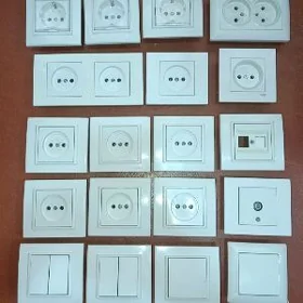 Розетки выключатели б/у