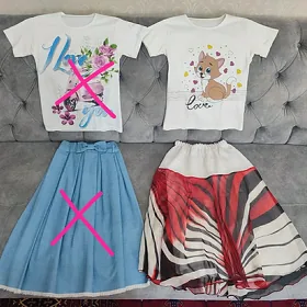 Yupka mayka юбка майка футболк