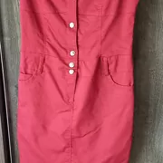 джинсовая платье