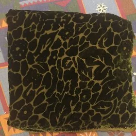 бархатная ткань