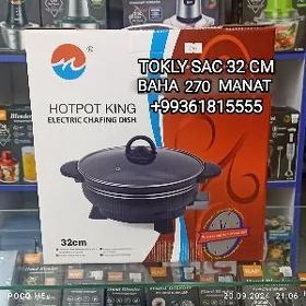 TOKLY SAÇ GAZAN ЭЛЕК СКОВОРОДК