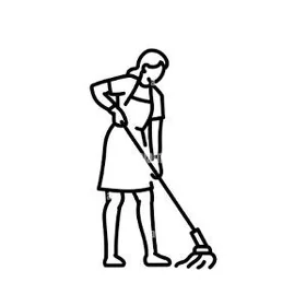 УБОРЩИЦА В РЕСТОРАНЕ