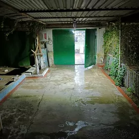 гараж каменный