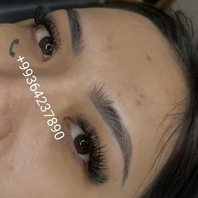 Kirpik  yüz çistka saç boýagla