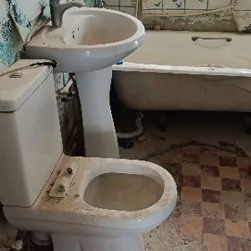 Вана умывальник унитас