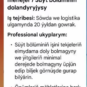 Menedjer iş gozleyan