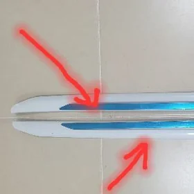 Camry 07-17 moldingininň nikel