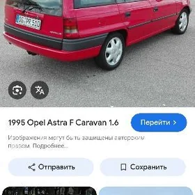 astra furgon bagaž kalonka