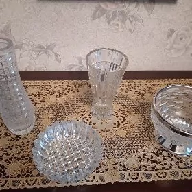 хрустальные вазы