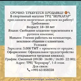 SATYJY/ПРОДАВЕЦ