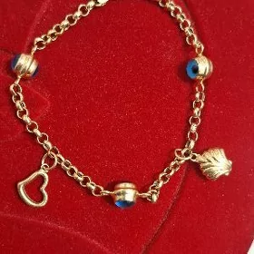 gyzyl braslet gozlije