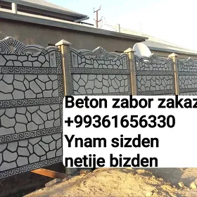 Beton zabor