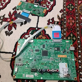 LG telewizor plata
