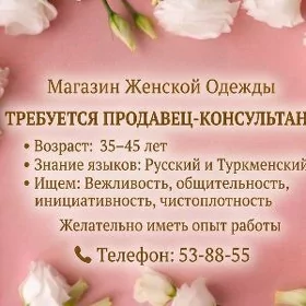 Продавец консультант