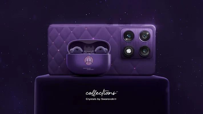 Motorola Swarovski kristallary bilen bezelen smartfon bilen gulaklyk hödürleýär - img 2