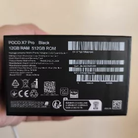Poco x7pro 12+4ram/512gb Gara
