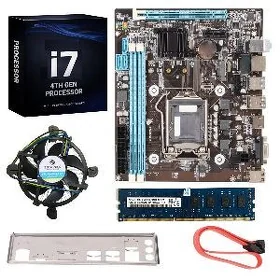 core i7 4790+h81+ram 8gb