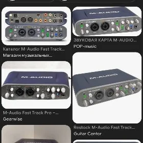 M-audio studio Ses kart