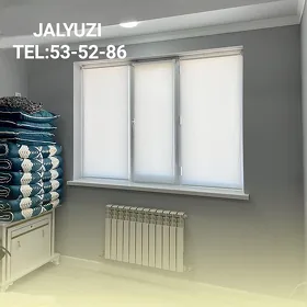 JALYUZI ZEBRA ROLL SETGA ЖАЛЮЗИ ЗЕБРА ШТОРЫ ПЛИССЕ