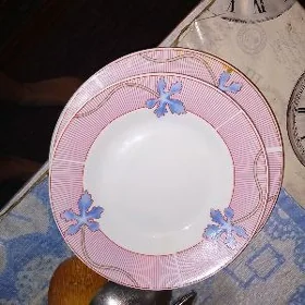 тарелки разные