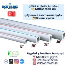 Turba suw turk трубы kanalzasi
