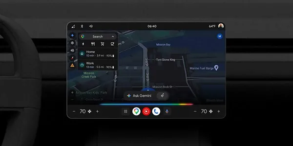 Google awtoulaglarda Assistant-yň deregine Gemini-ni girizer