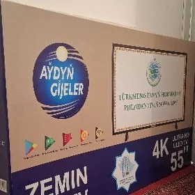 telewizor 55lik aýdyň gijeler