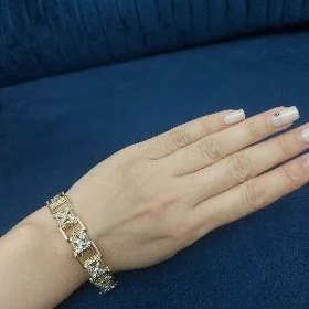Dior braslet gyzyl