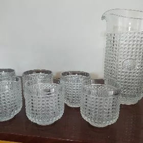 стаканы, графин