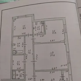 Podwoýski 3 komn Подвойская