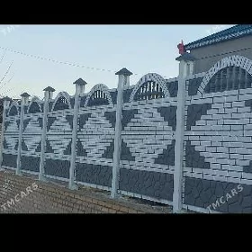beton zabor