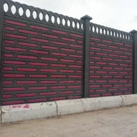 beton zabor