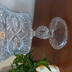 Wintaž hrustal waza