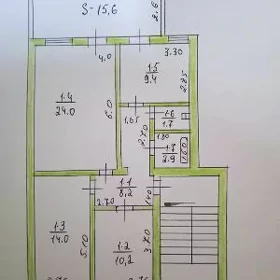 Gowdan W 4/3et 3kom 86m²