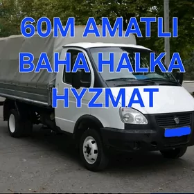 GAZEL ýük daşamak hyzmaty