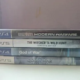 PS5,4 ikinji el oýun disklar