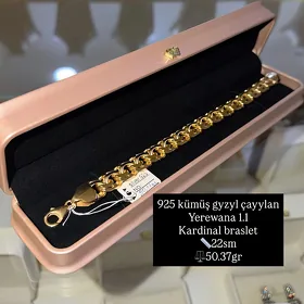 925 kümüş gyzyl çayylan