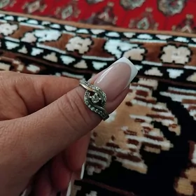 кольцо серебренное