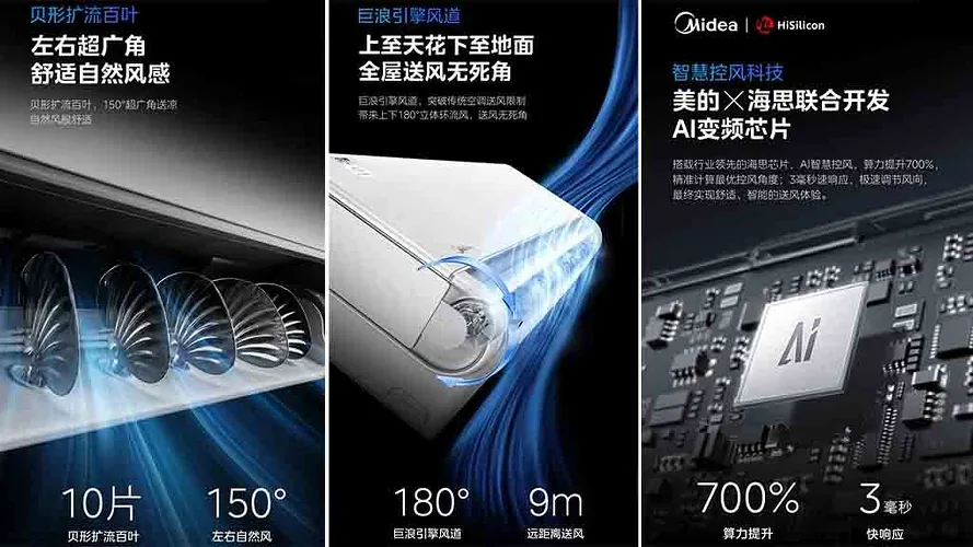 Huawei и Midea создали первые в мире кондиционеры на HarmonyOS