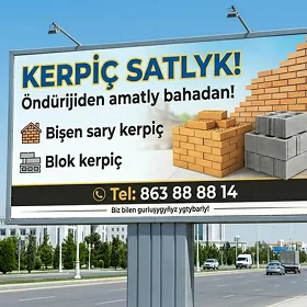 Bishen kerpiç Sary   öndiryas