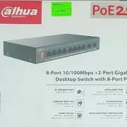 DAHUA POE SWITCH 8PORT