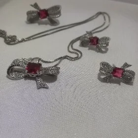 kümüş kamplekt