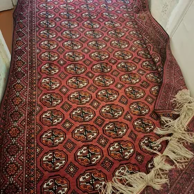 Туркменский ручной ковер