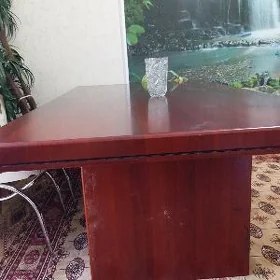 Стол  дубовый + 6стулья новые