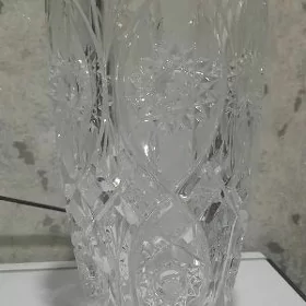 Ваза хрустальная