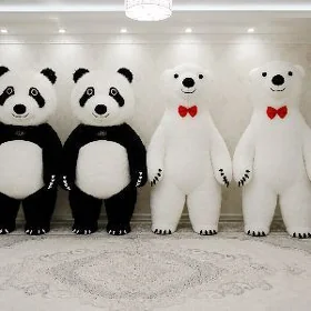 Panda Ak Aýy Miska