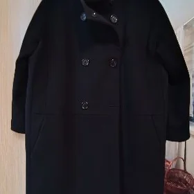Пальто чёрное