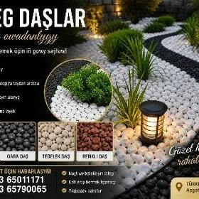 tebygy bezeg dekor daşlar gips