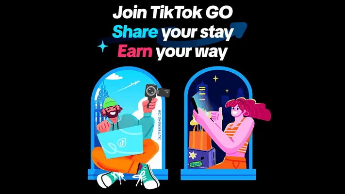TikTok-da görüp oturan wideolaryňdan myhmanhanalary we syýahatlary göni bronlamak hyzmaty peýda boldy