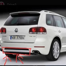 VW Touareg R-line bamfer tunig